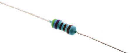 LR1F4K7 TE Connectivity LR1 Series Axial Metal Film Fixed Resistor 4.7kΩ ±1% 0.6W ±50ppm/°C