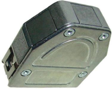 104370M001 Provertha 104 Series ABS D-sub Connector Backshell, 37 Way