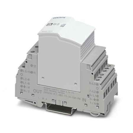 2905230 Phoenix Contact 3 Phase Surge Protector, ≤1.5kV, DIN Rail Mount