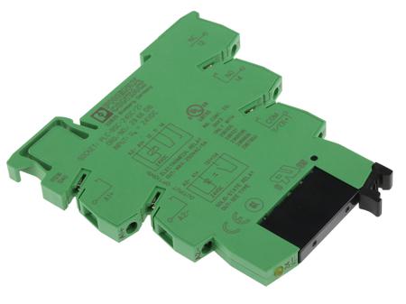 2967840 Phoenix Contact PLC-OSC- 24DC/230AC/1 Series Solid State Interface Relay, DIN Rail Mount