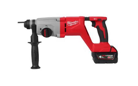 4933492481 Milwaukee M18 SDS Plus 18V Cordless Hammer Drill Li-Ion, Cordless