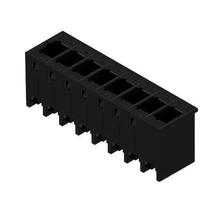 8000072453 Weidmüller  Series Straight Plug-In PCB Socket, 8-Contact, 1-Row, 5mm Pitch, Solder Termination