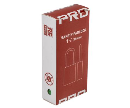 196-3768 RS PRO All Weather Aluminium, Nylon Safety Padlock 38mm