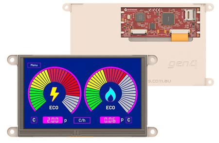 gen4-uLCD-70DT-WVA 4D Systems  TFT LCD Colour Display / Touch Screen, 7in, 800 x 480pixels