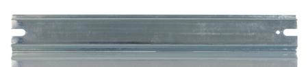 248-1134 RS PRO Steel Unperforated DIN Rail, Top Hat Compatible, 262mm x 35mm