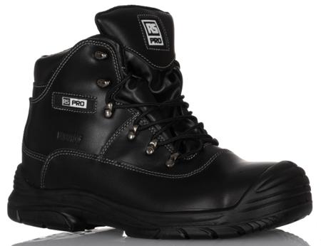 P300-08 RS PRO Black Steel Toe Capped Unisex Safety Boot, UK 8, EU 41