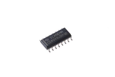 CD4049UBD Texas Instruments , Hex-Channel Inverting Buffer & Converter Combination Circuit, 16-Pin SOIC
