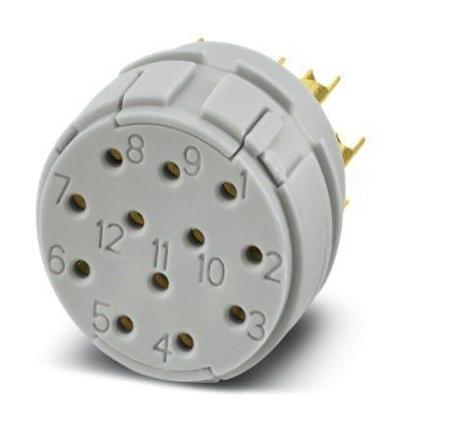 1599614 Phoenix Contact Socket Connector Insert 12 Way for use with RC Connector