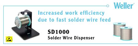 T0051301799 Weller SD1000 Solder Dispenser for use with Solder Reels
