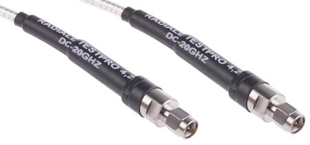 R288940003 Radiall Test Pro Series Male SMA to Male SMA, 1.83 m