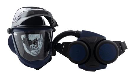 H06-8410 Sundstrom H06 Series Powered Powered Respirator Kit Helmet (without Lens), 2 Filters, EN 12941