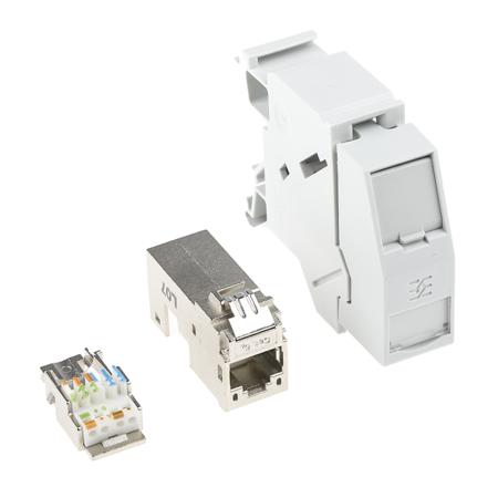 8808360000 Weidmuller 8-Contact Interface Module, IDC, RJ45 Connector, DIN Rail Mount, 1A