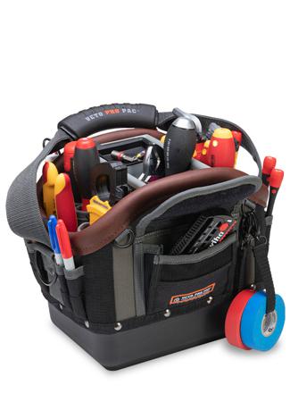 AX3619 Veto Pro Pac Polypropylene (Base) Tool Bag with Shoulder Strap 10in x 13in x 10.25in