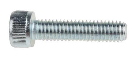 483-8332 RS Pro, M6 Hex Socket Cap Screw Bright Zinc Plated Steel x 25mm