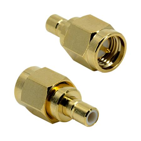 ADAPT-SMBF-SMAM Siretta Straight SMA Connector SMA Plug to SMB Socket