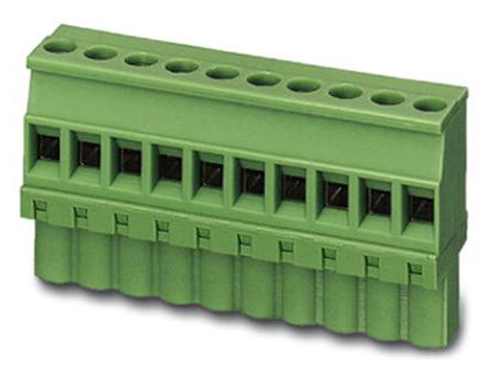 1792951 Phoenix Contact, 5.08mm Pitch, MVSTBW 2.5/22-ST-5.08, 22 Way, Pluggable Terminal Block, Plug, Screw Termination,