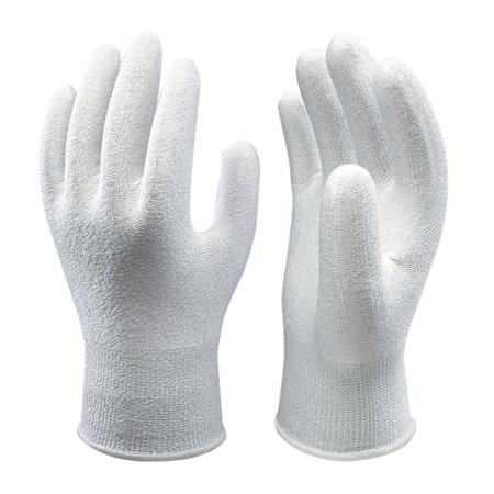 SHO542X3 Showa 542X White HPPE Abrasion Resistant, Cut Resistant Work Gloves, Size Large, Uncoated Coating