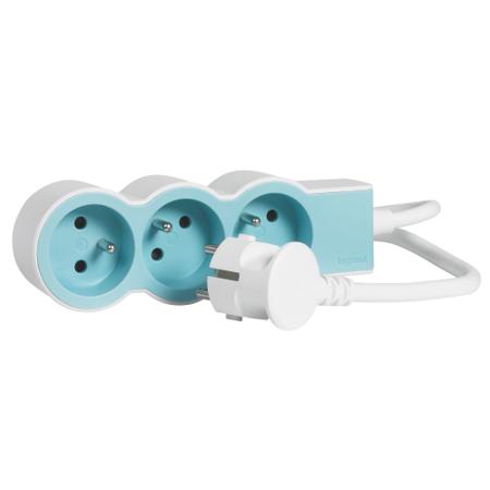 049474 Legrand 1.5m 3 Socket Type E - French Extension Lead