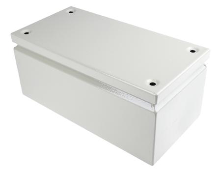 122-153 Steel IP66 Junction Box, 300 x 150 x 120mm, Grey
