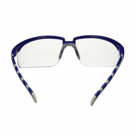 S2015AF-BLU-EU 3M Solus 2000, Scratch Resistant Anti-Mist Safety Goggles with Clear Lenses
