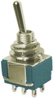 MTA206N TE Connectivity DPDT Toggle Switch, On-On, Panel Mount