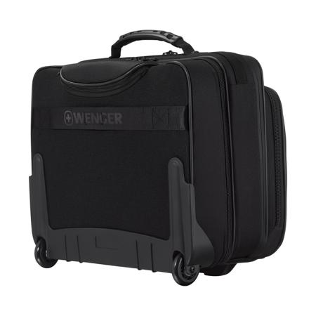 653631 Wenger Legacy Black 15.6in  Laptop Laptop Bag, Black