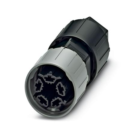 1419423 Phoenix Contact Industrial Circular Connectors, 5 Contacts, Cable Mount, Socket, IP65, IP67, IP69K, QPD Series