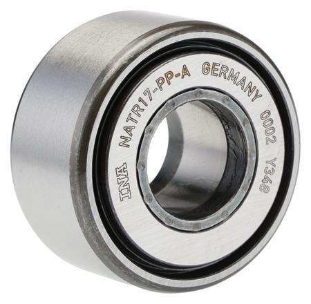 NATR17-PP-A Yoke Track Roller , 17mm ID, 40mm OD
