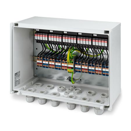 1318524 Phoenix Contact Surge Protector, 40kA, 1000V dc, Wall Mount Mount