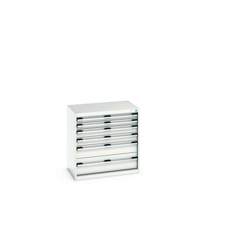 40012097-16V Bott 6 Cabinet, Steel, 800mm x 525mm x 800mm, Light Grey