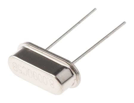QCL8.00000F18B23B QANTEK 8MHz Crystal ±20ppm HC-49/U-S 2-Pin 11.05 x 4.65 x 3.5mm