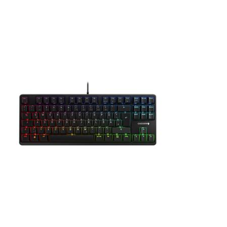 G80-3833LWBDE-2 Cherry CHERRY G80-3000N RGB TKL Wired USB Keyboard, QWERTZ (German), Black