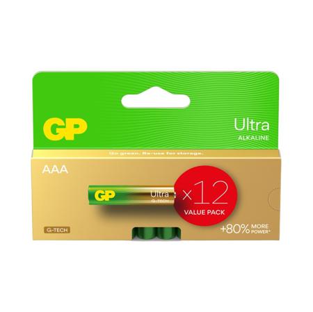 GPPCA24AU649 Gp Batteries GP Batteries Ultra Alkaline Alkaline Manganese Dioxide AAA Batteries 1.5V