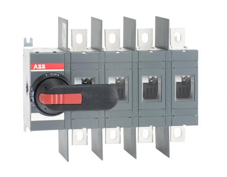 1SCA022719R1900 ABB 4P Pole Surface Mount Switch Disconnector - 400A Maximum Current, 220kW Power Rating, IP65
