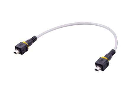 33483535A21007 HARTING33483535A21XXX, 700mm, Grey ix Industrial to Male ix Industrial Male, Terminated Polyurethane Sheath