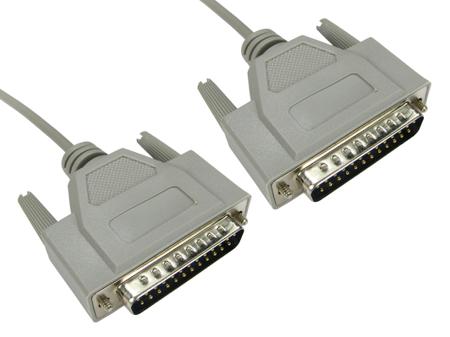 236-9141 RS PRO Male 25 Pin D-sub to Female 25 Pin D-sub Serial Cable, 5m