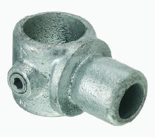 415-6185 RS Pro Round Tube T-Connector, strut profile Type 3,