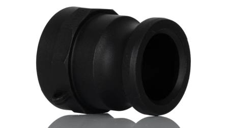 233-3295 Straight Male Hose Coupling 2in Adaptor, 2 in BSP Female, PP