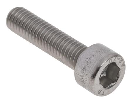 281-136 RS Pro, M6 Hex Socket Cap Screw Stainless Steel x 25mm
