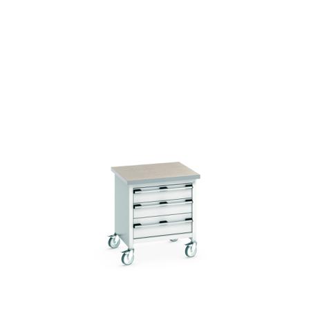 41002093-16V Bott 41002093.16V Portable Sheet Steel Workbench, 840mm x 750mm x 750mm
