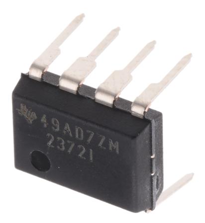TLV2372IP Texas Instruments, Operational Amplifier, 3 MHz, 8-Pin 16 V PDIP