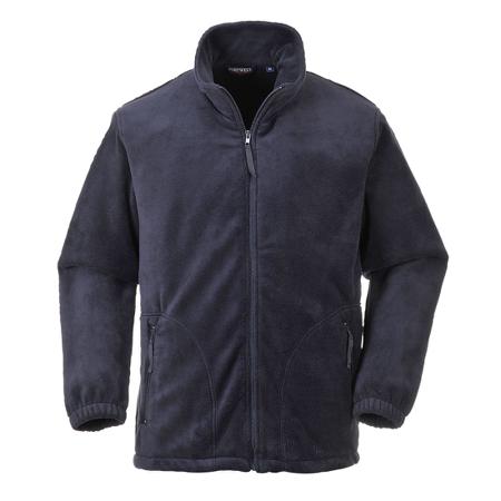 F400NARXXXL Portwest F400NAR Navy 100% Polyester Fleece Jacket XXXL