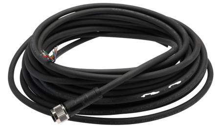 282-5382 RS PRO Straight Female 8 way M12 to Cable, 10m
