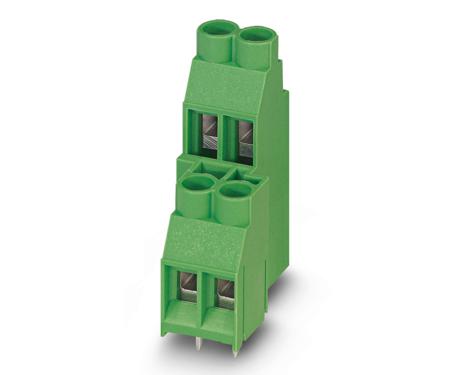 1719028 Phoenix Contact MKKDS 5/ 3-9.5 Series PCB Terminal Block, 3-Contact, 9.52mm Pitch, Through Hole Mount, Screw Termination