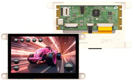 gen4-RP2350-43CT 4D Systems  TFT TFT LCD Display / Touch Screen, 3.5in WVGA, 800 x 480pixels