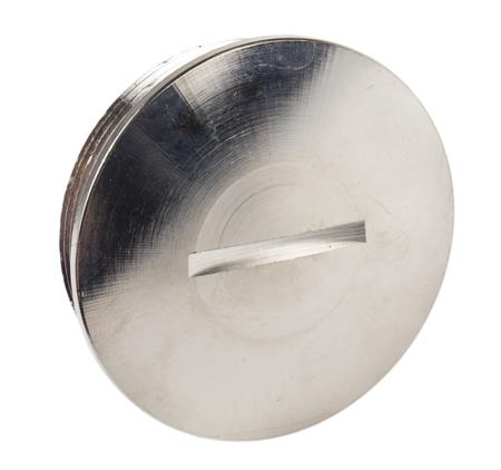 52103155 Lapp Black M40 Threaded Blanking Plug, Nickel Plated Brass, IP68