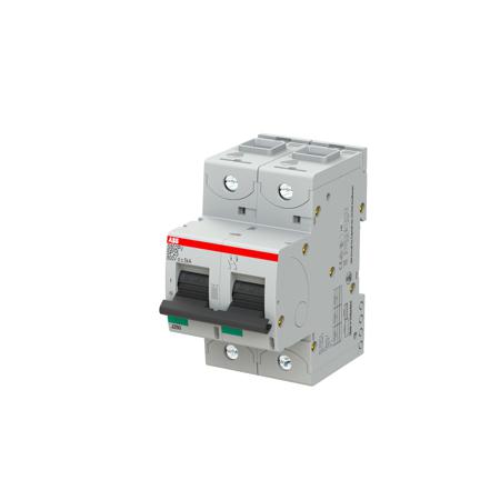 2CCF019601R0001-S802PV-SP25---5-kA ABB S800PV 25A MCB2P Curve B