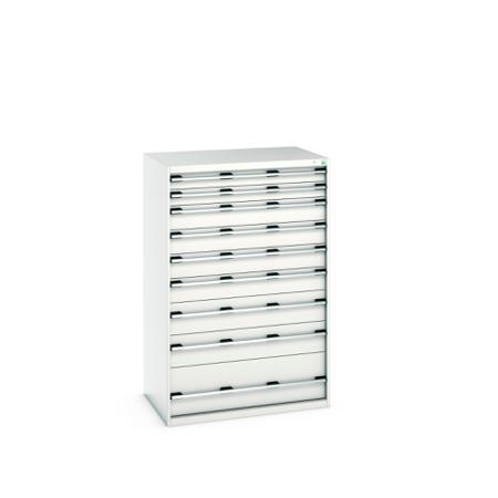 40029035-16V Bott 9 Cabinet, Steel, 1600mm x 750mm x 1050mm, Light Grey