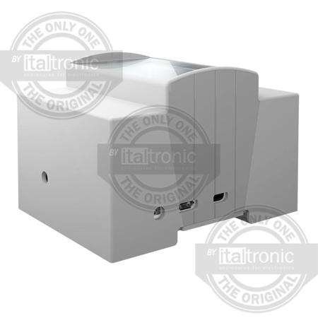 25-0410000-OC1 Italtronic Solid Top Enclosure Type, ABS, Polycarbonate DIN Rail Enclosure Kit