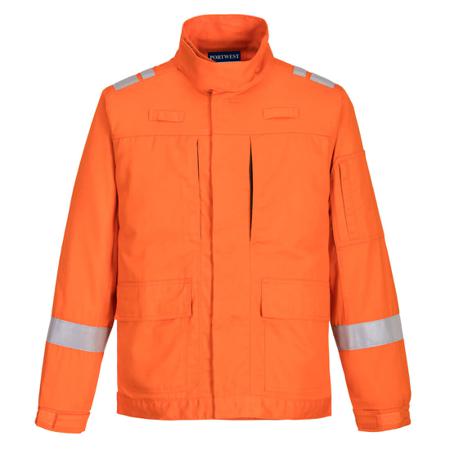 FR601ORRXL Portwest FR601 Orange, Flame Resistant Jacket, XL